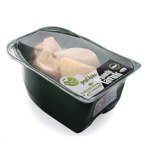 Organik Bütün Tavuk (2 kg) Yeşil Küre