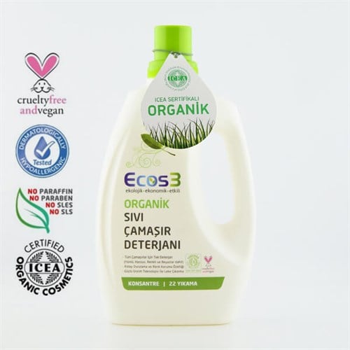 Organik Çamaşır Deterjanı (750 ml) Ecos3