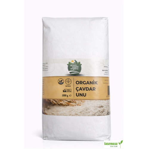 Organik Çavdar Unu ( 1 Kg ) Green Apple