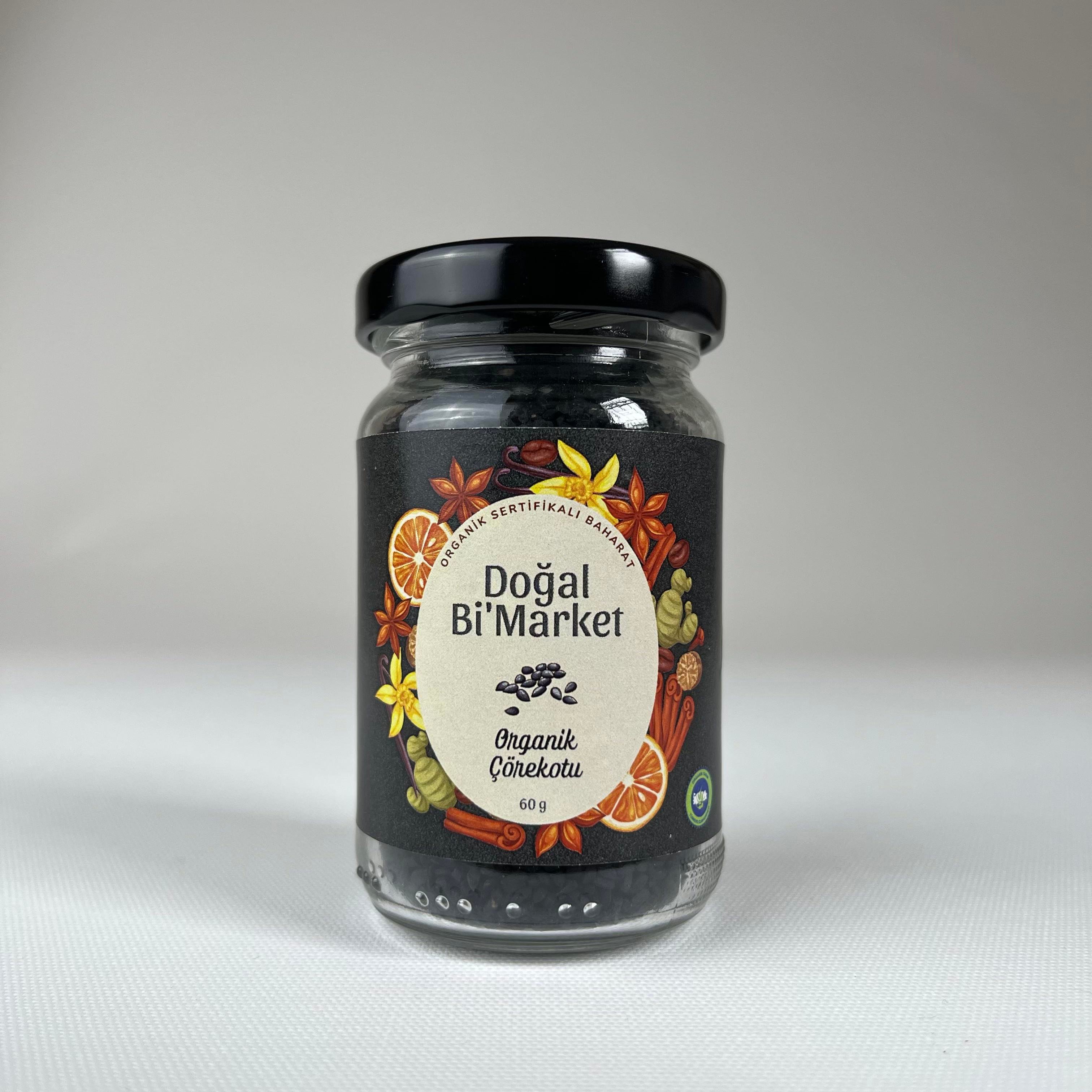 Organik Çörekotu (60 gr) Doğal Bi'Market