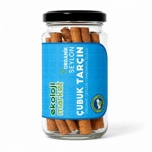 Organik  Çubuk Tarçın Seylon (25 gr) Ekoloji Market