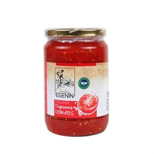 Organik Doğranmış Domates (345 gr) Egenin