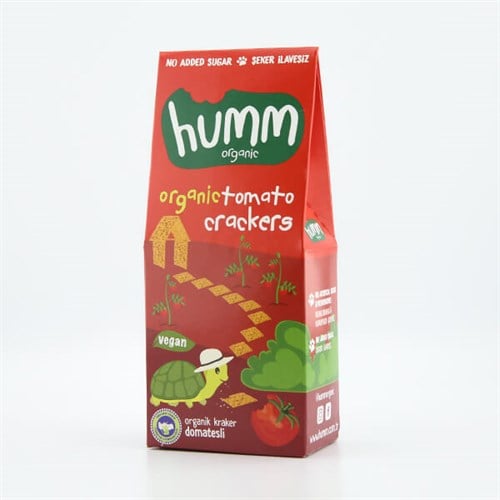 Organik Domatesli Kraker (60 gr) Humm