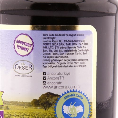 Organik Dut Pekmezi (380 gr) Ancora