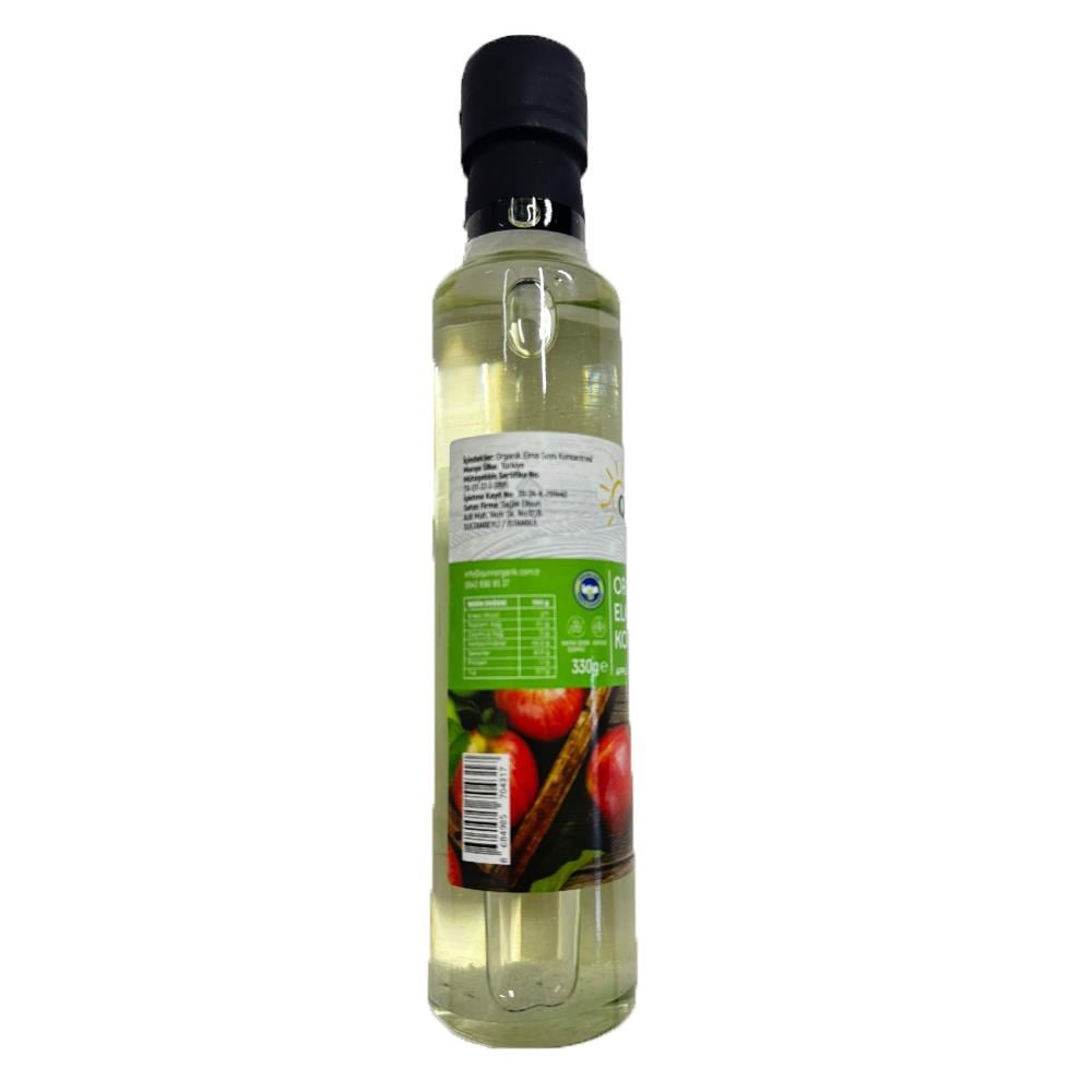 Organik Elma Suyu Konsantresi (330 gr) Qünn