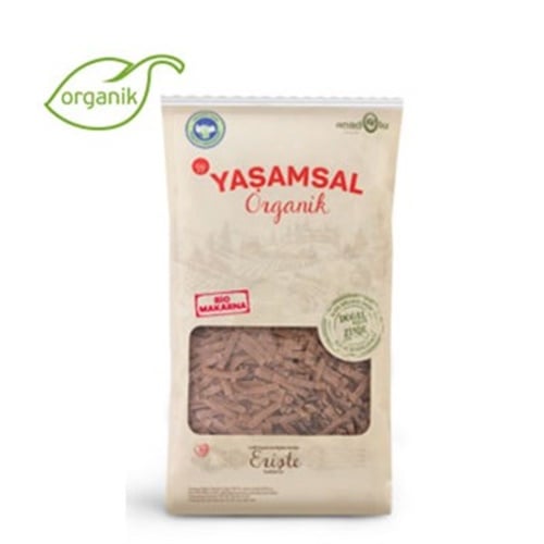 Organik Erişte (800 gr) Yaşamsal Organik