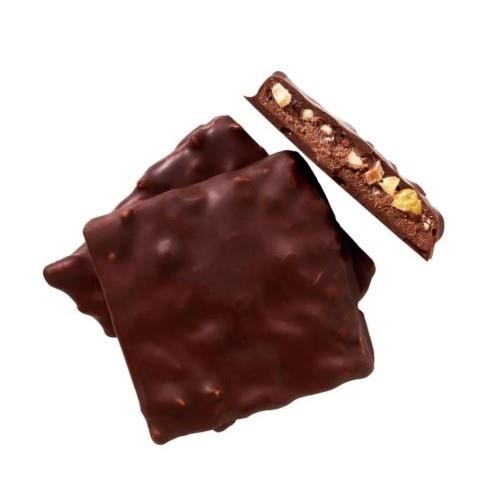 Organik Fındık ve Antep Fıstık Dolgulu Bitter Çikolata (85 gr) Jovia