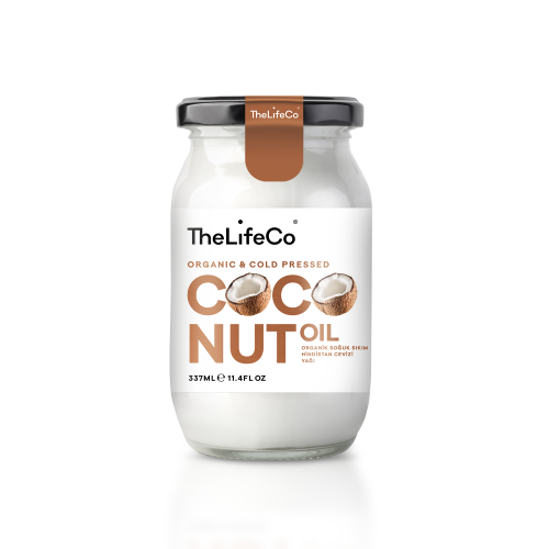 Organik Hindistan Cevizi Yağı, 337ml (TheLifeCo)