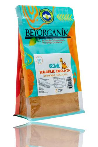 Organik İçilebilir Çikolata, Çiko-Bey,10 Kupa İçin (220 gr) Beyorganik