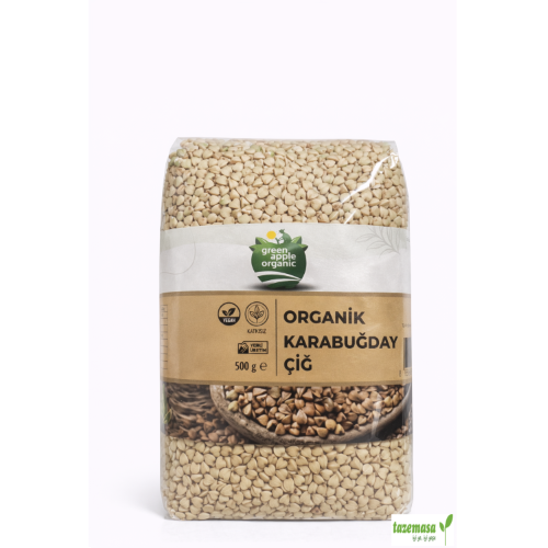 Organik Karabuğday Çiğ ( 500 Gr ) Green Apple