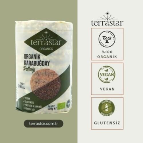 Organik Karabuğday Patlağı (200 gr) Terrastar