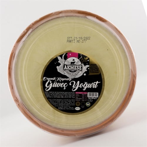 Organik Kaymaklı Güveç Yoğurt (800 gr) Akmeşe