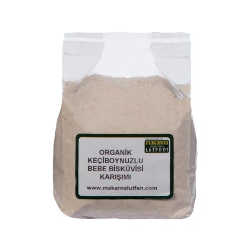 Organik Keçiboynuzlu Bebe Bisküvisi Karışımı (250 gr) Makarna Lütfen