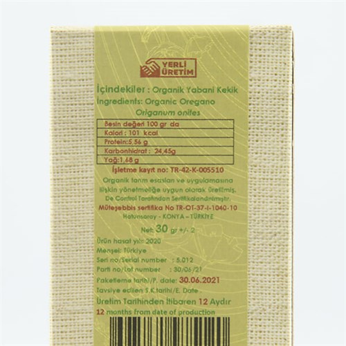 Organik Kekik (30 gr) Rasayana