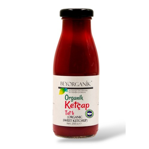 Organik Ketçap,Tatlı (300 gr) Beyorganik