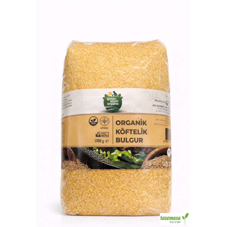Organik Köftelik Bulgur ( 1 Kg ) Green Apple