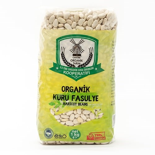 Organik Kuru Fasulye (1 kg) S.S Tire Organik Koop.