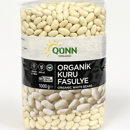 Organik Kuru Fasulye (1000 GR ) Qünn