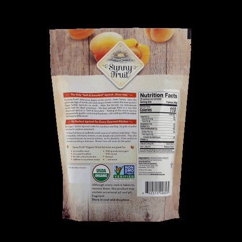 Organik Kuru Kayısı (250 gr) Sunny Fruit