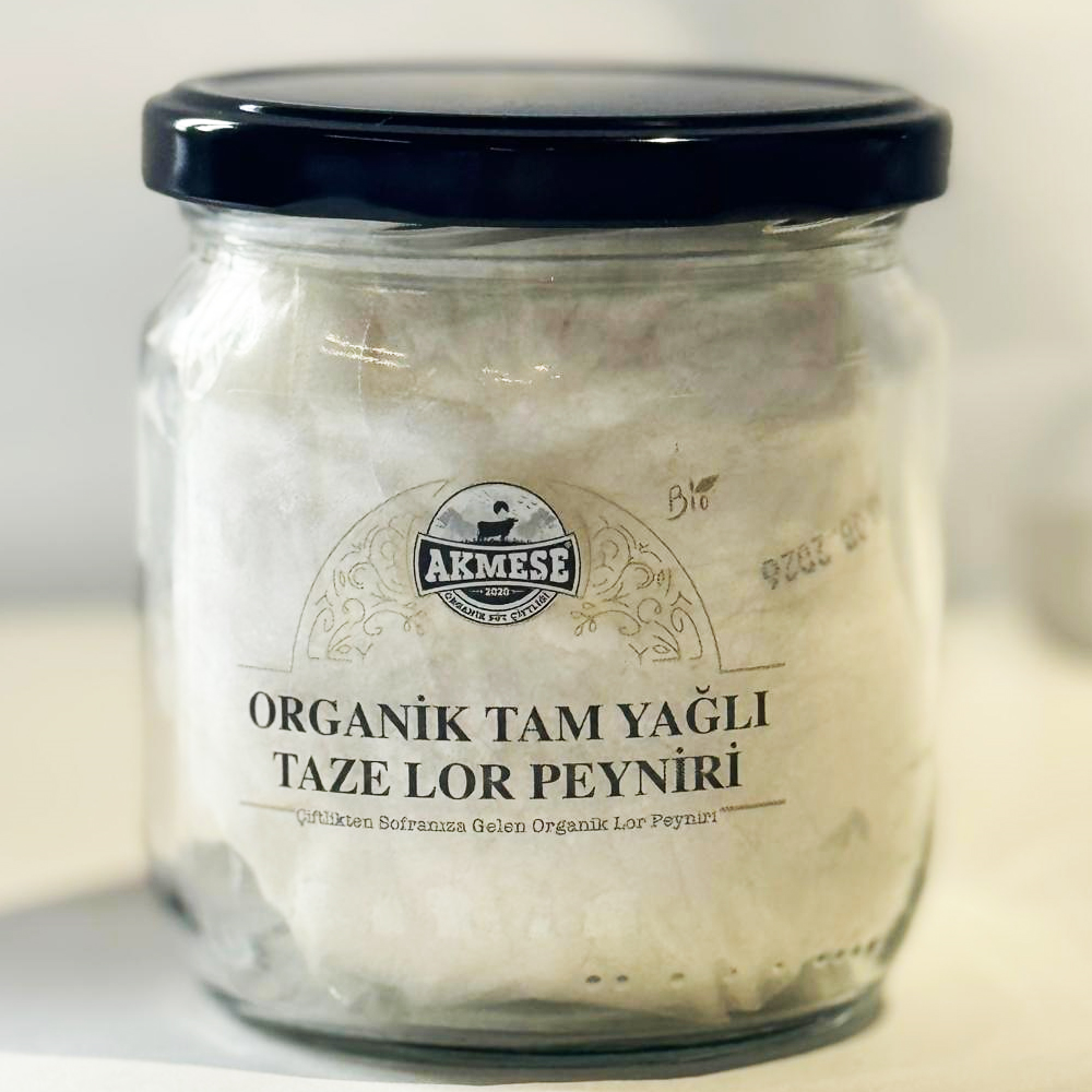 Organik Lor Peyniri (320 gr) Akmeşe