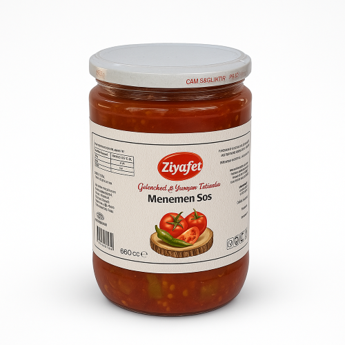 Organik Menemen Sos (660 cc) Ziyafet