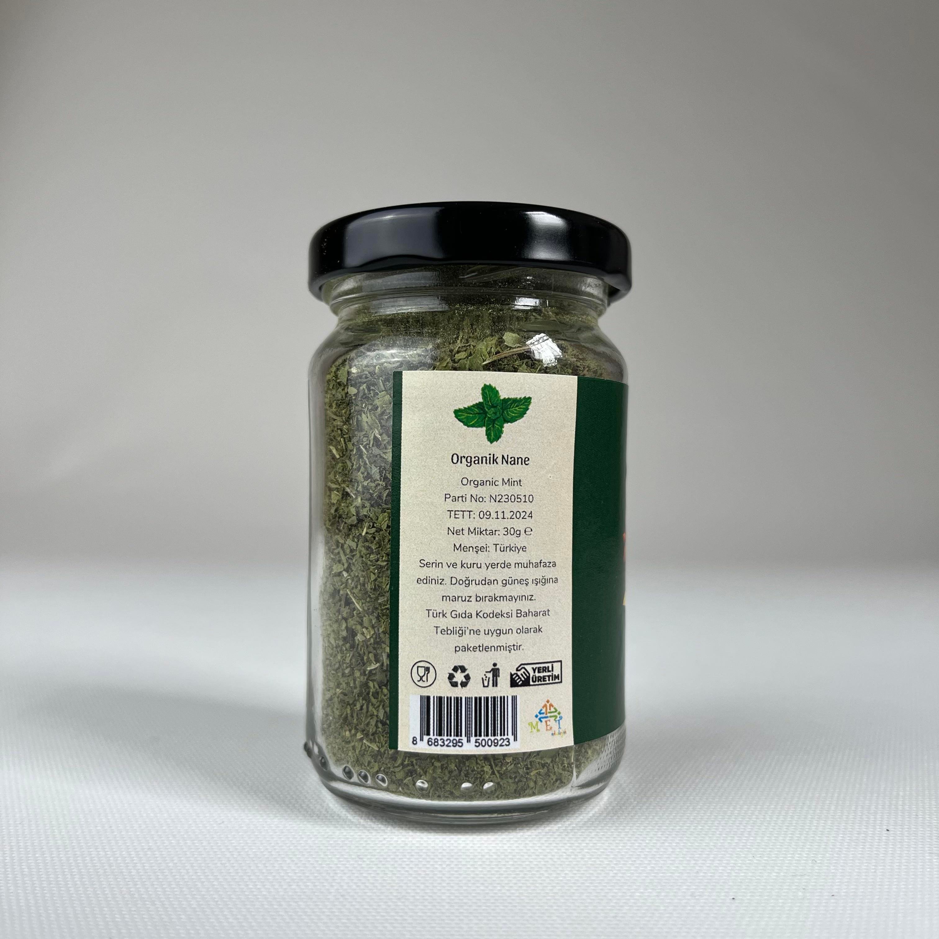 Organik Nane (30 gr) Doğal Bi'Market