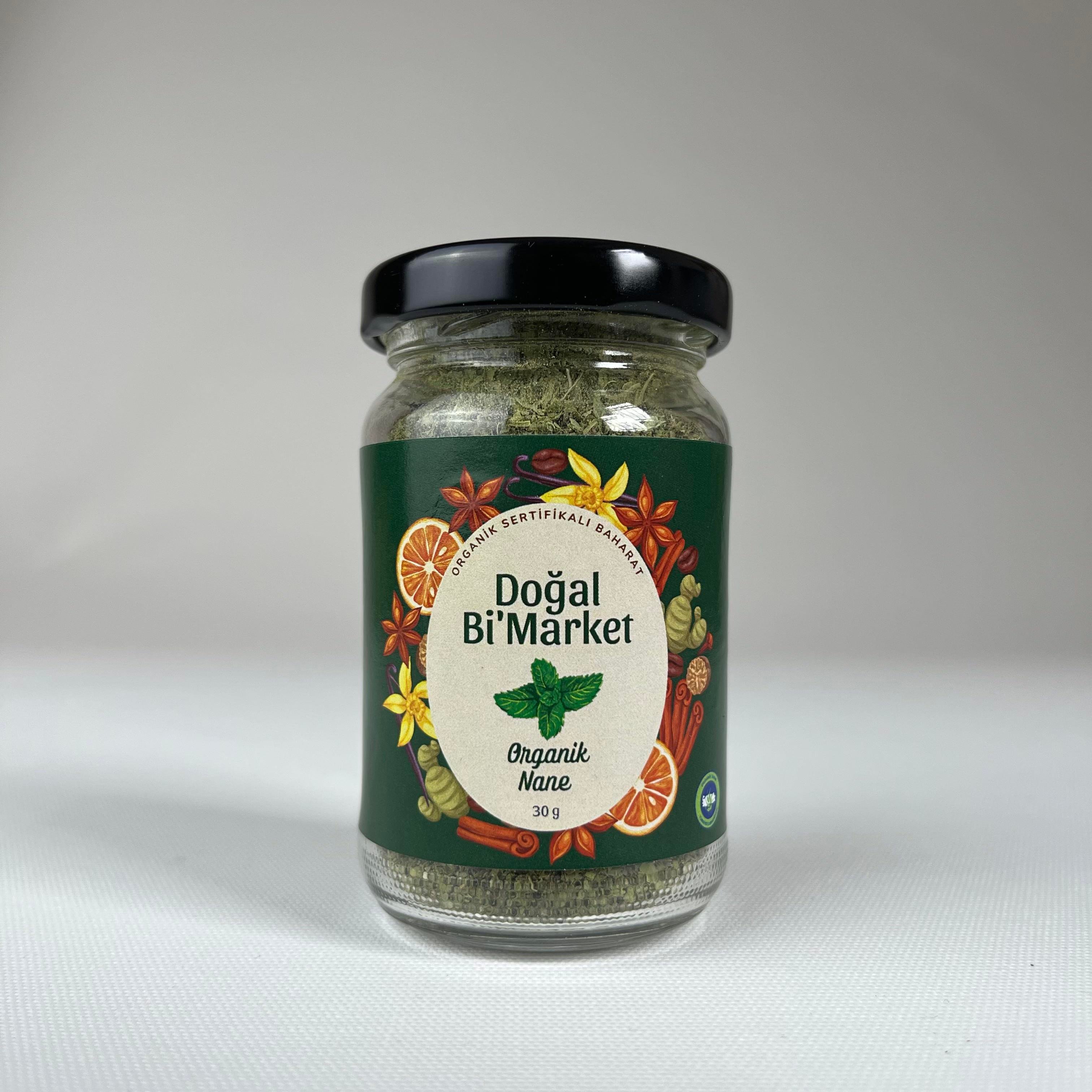 Organik Nane (30 gr) Doğal Bi'Market