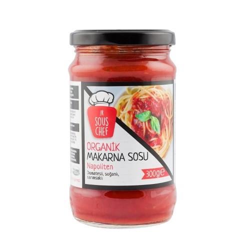 Organik Napoliten Makarna Sosu (300 gr) Jr.Sous Chef