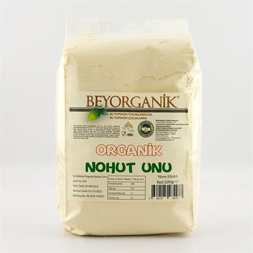 Organik Nohut Unu (500 gr) Beyorganik