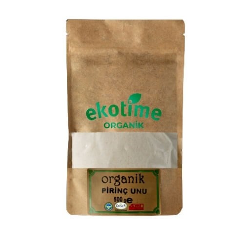Organik Pirinç Unu (500 gr) Ekotime