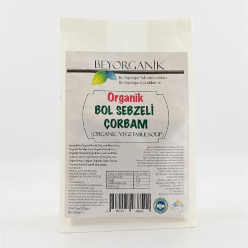 Organik Probiyotikli Bol Sebzeli Çorbam (160 gr) Beyorganik