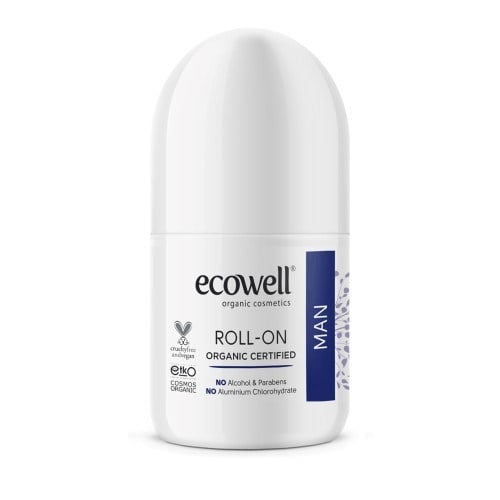 Organik Roll On Deodorant - Erkek (75 ml) Ecowell
