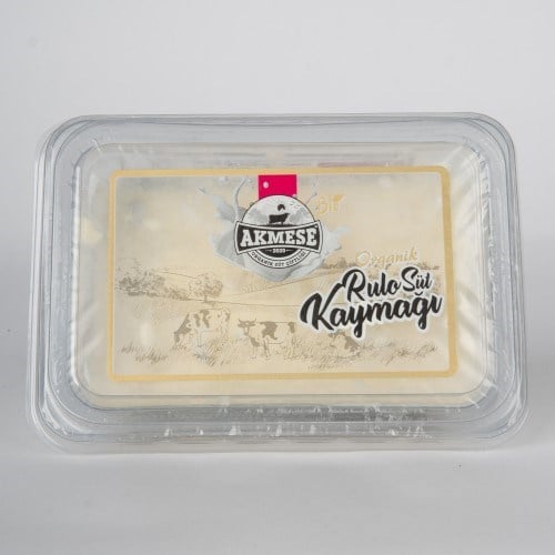 Organik Rulo Süt Kaymağı (150 gr) Akmeşe