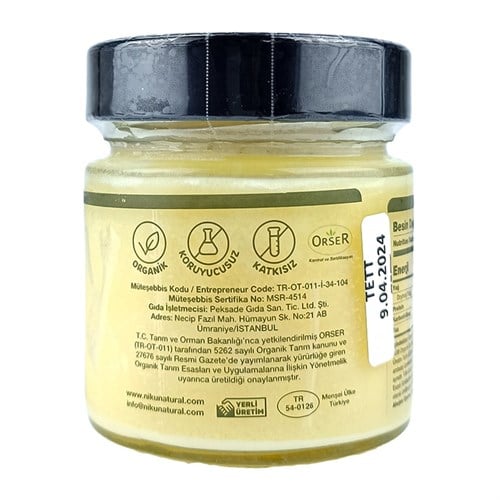 Organik Sade Yağ - Ghee (180 gr) niKU