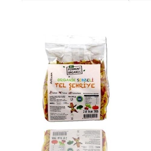 Organik Sebzeli Tel Şehriye (200 gr) Beferment