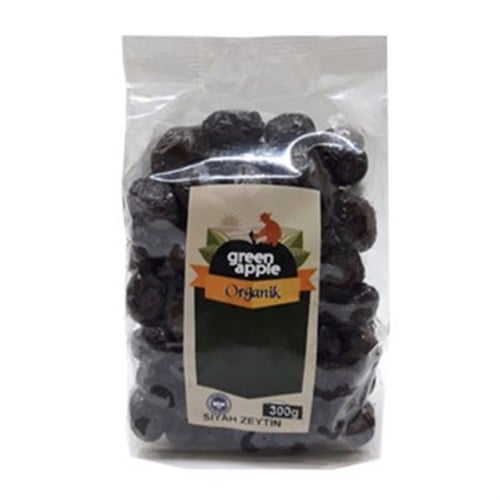 Organik Siyah Zeytin (300 gr) Green Apple