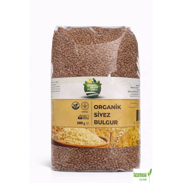 Organik Siyez Bulguru ( 1 Kg ) Green Apple