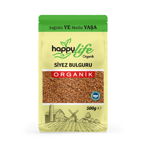 Organik Siyez Bulguru (500 gr) Happy Life