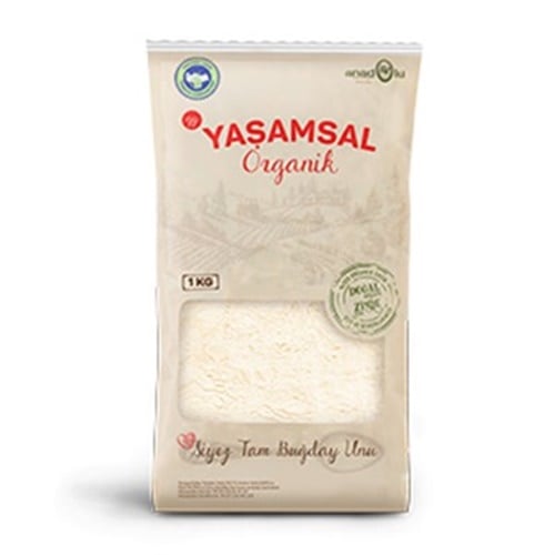 Organik Siyez Tam Buğday Unu (1 kg) Yaşamsal Organik