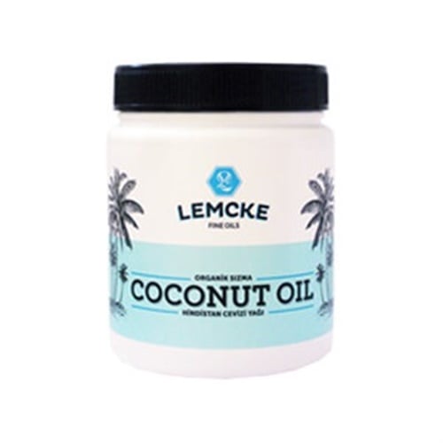 Organik Sızma Hindistan Cevizi Yağı (1 Litre) LEMCKE