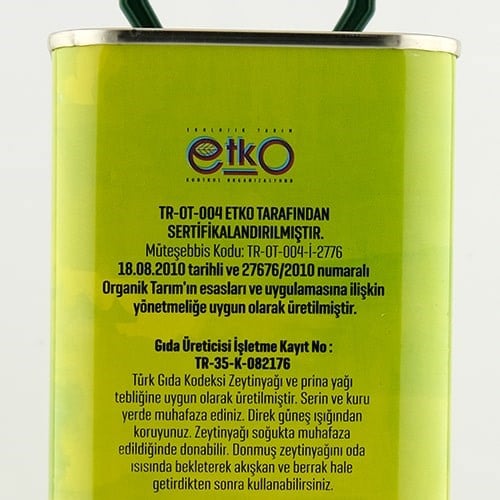 Organik Sızma Zeytinyağı (3 litre)