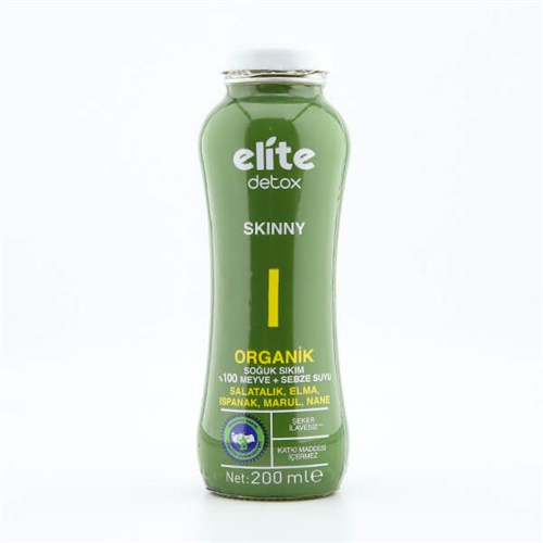 Organik Skinny Detox İçeceği - Elite Detox (200 ml)