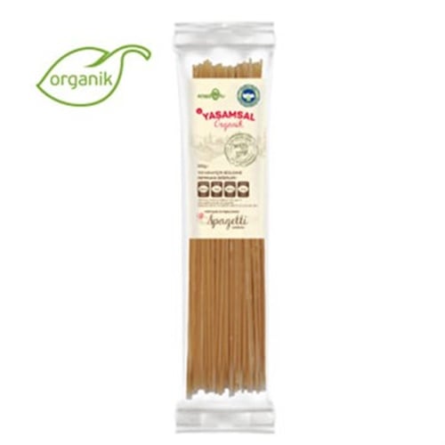 Organik Spagetti Makarna (500 gr) Yaşamsal Organik