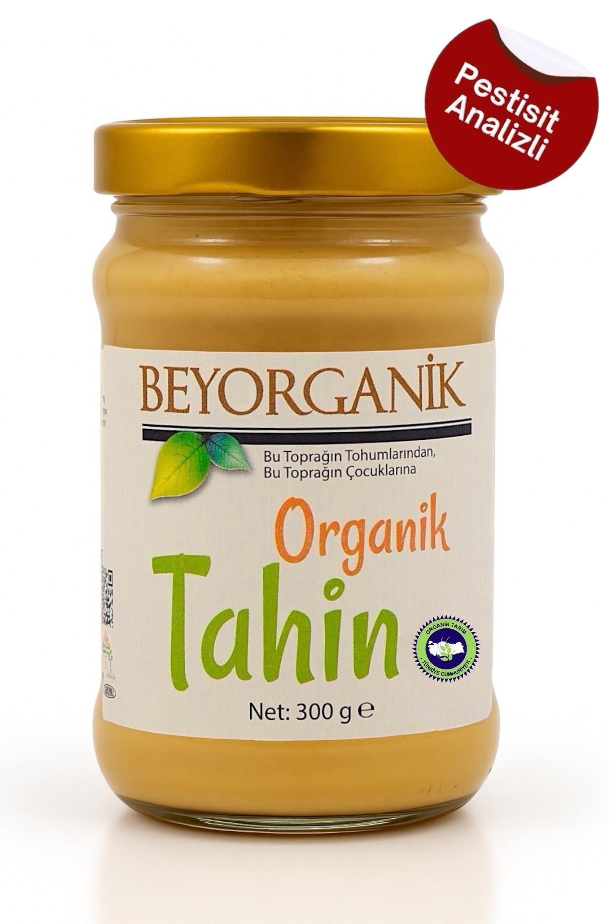 Organik Tahin (300gr) (SALMONELLA ANALİZLİ) Beyorganik
