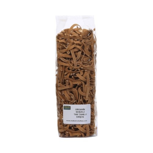 Organik Tam Tahıllı Erişte (250 gr) Makarna Lütfen