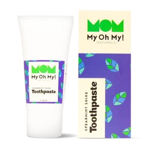 Organik Tatlı Nane Uçucu Yağlı Florürlü Çocuk Diş Macunu (60 ml) My Oh My! Naturals