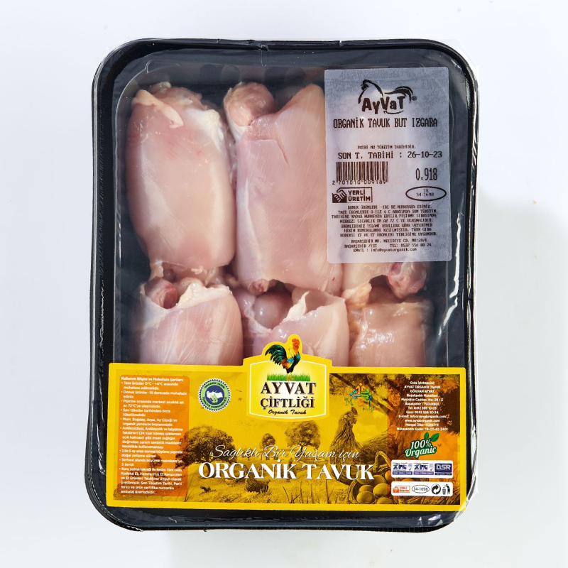 Organik Tavuk But Izgara (500 gr) Ayvat Çiftliği