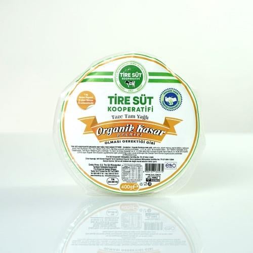 Organik Taze Kaşar (400 gr) Tire Süt Koop.