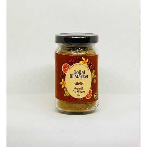 Organik Toz Kimyon (50 gr) Doğal Bi'Market