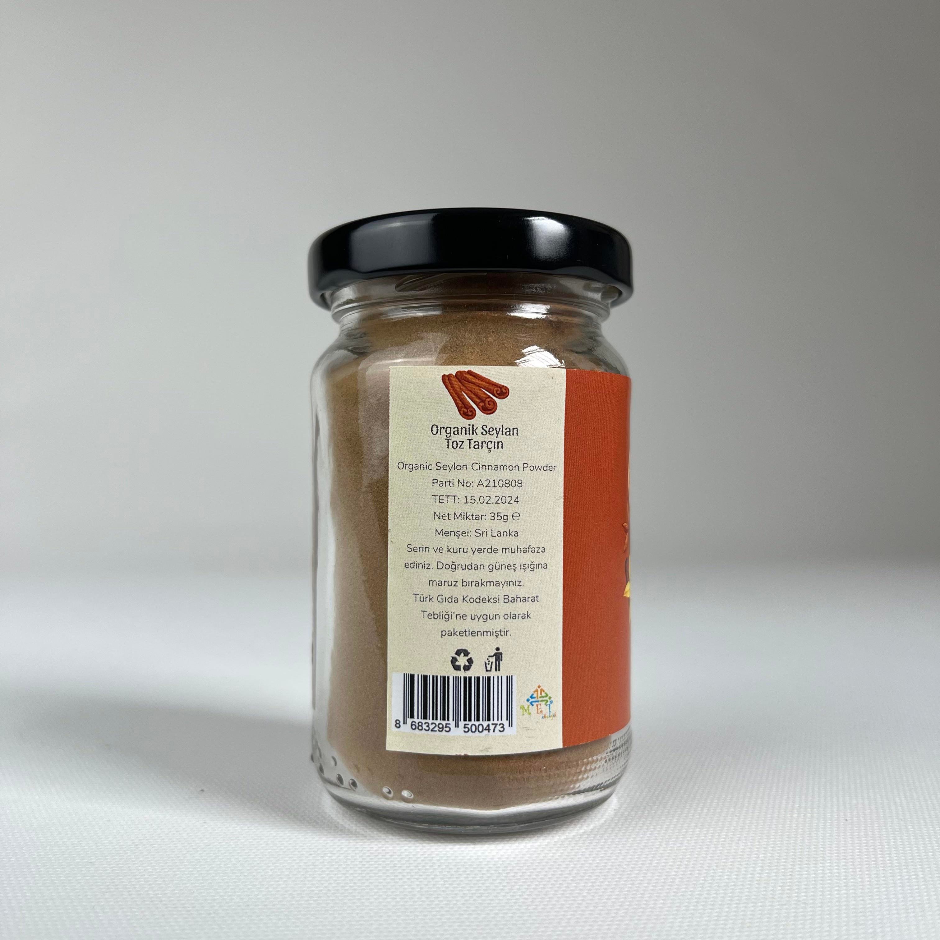 Organik Toz Tarçın (40 gr) Doğal Bi'Market